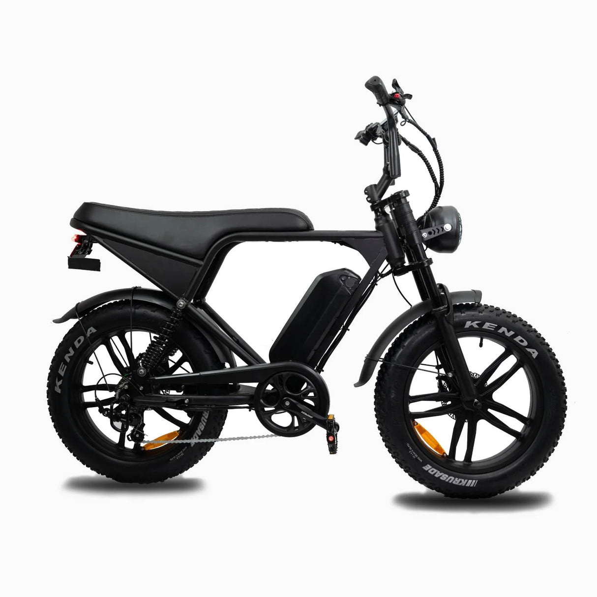 E-Fatbike V6 Chopper E-Bike Seitenansicht