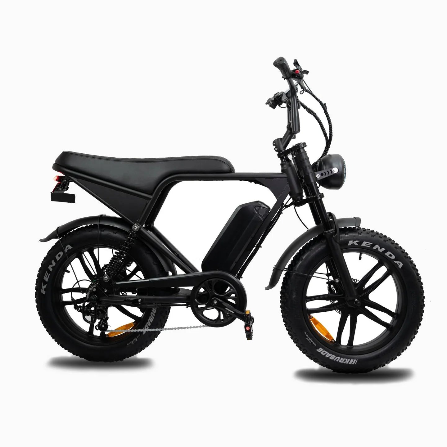E-Fatbike V6 Chopper E-Bike Seitenansicht