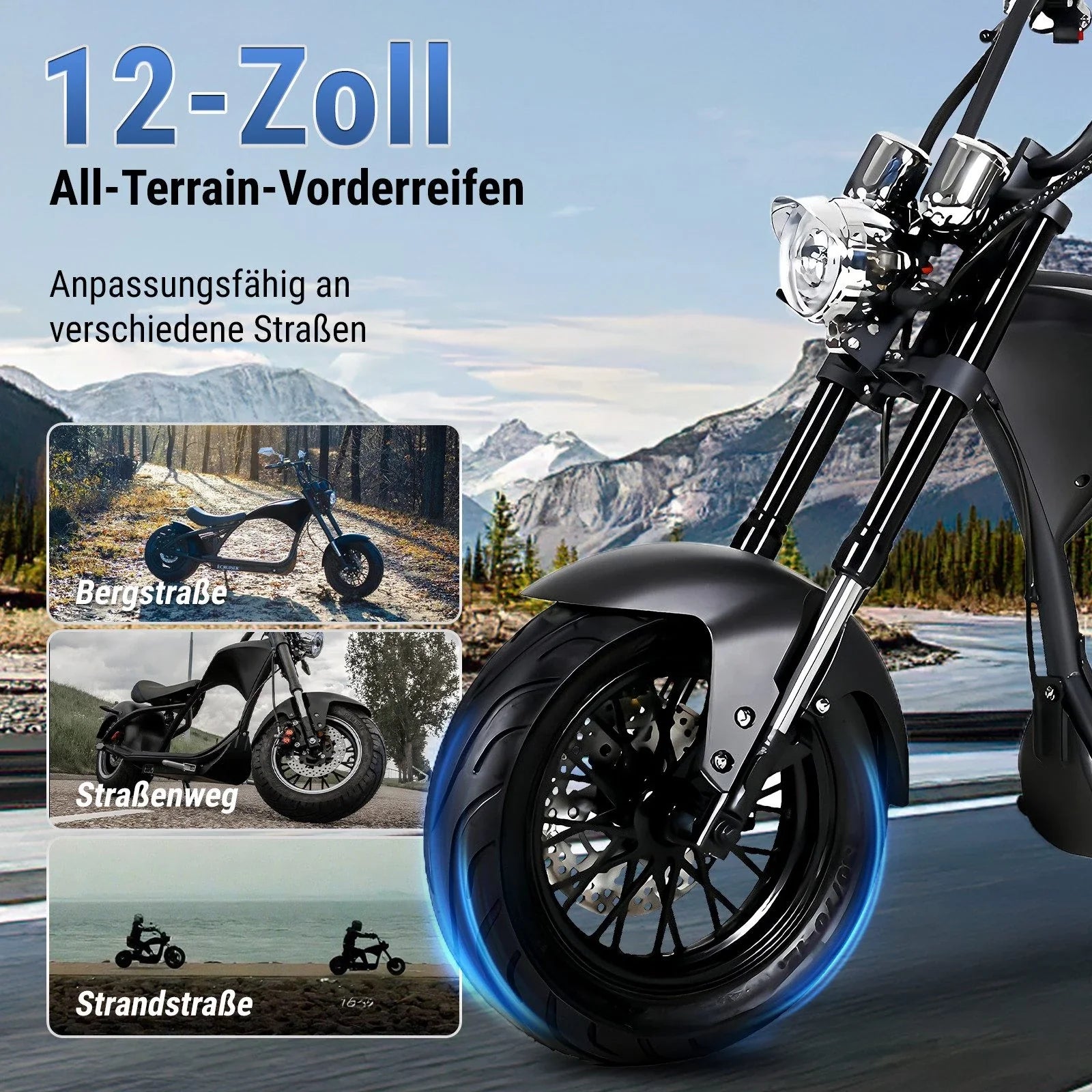 E-Chopper Aero · 45 km/h