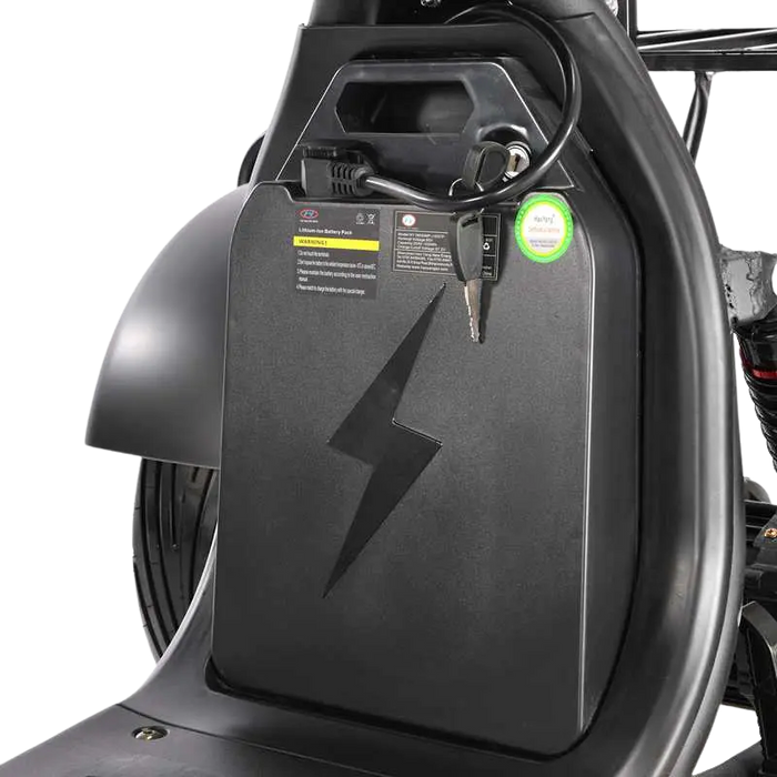 E-Chopper City Akku herausnehmbar