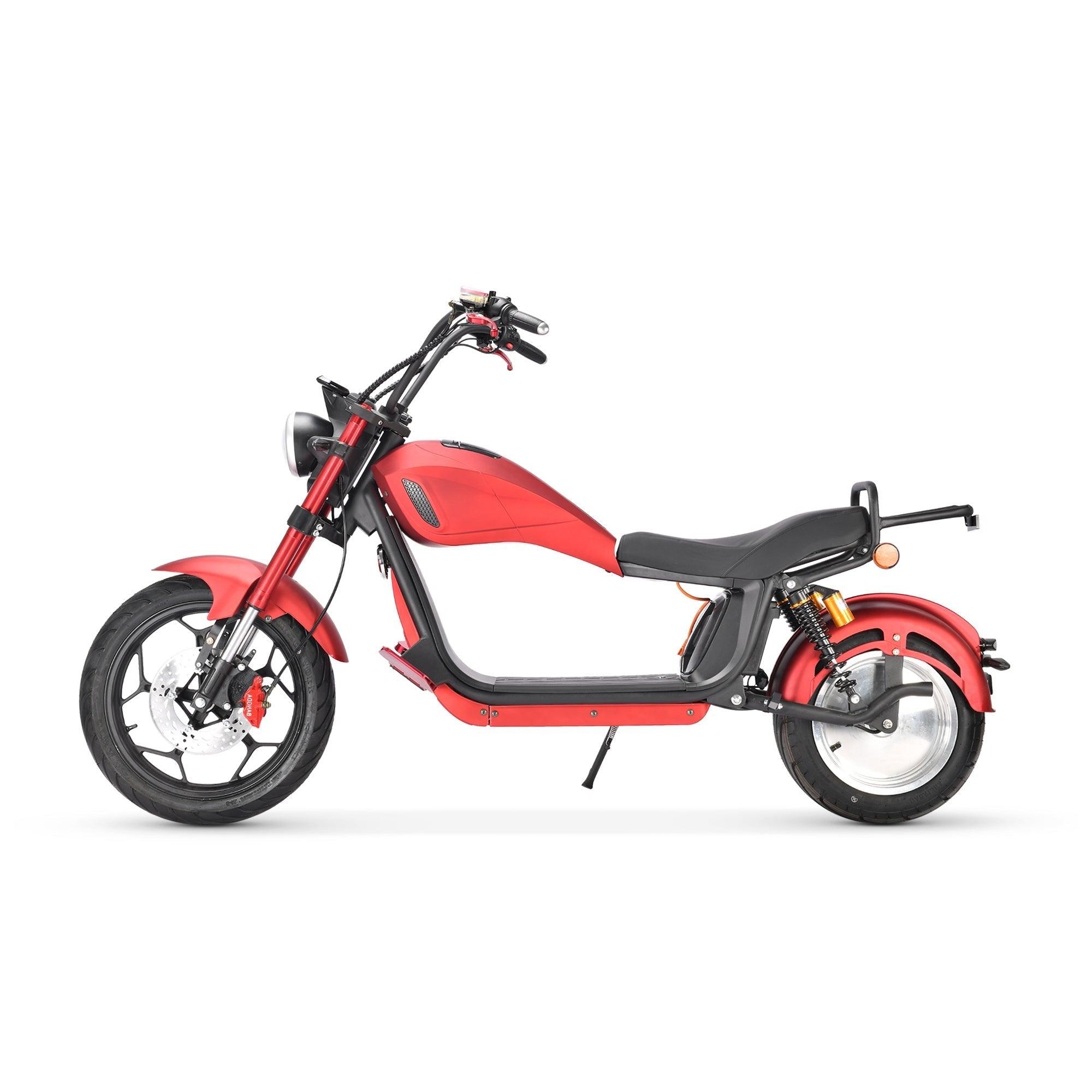 Chopper City 黒 China Warehouse 60V Chopper Electric Citycoco Scooter
