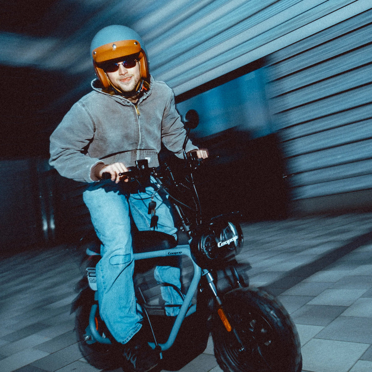 COOPOP Rugged GS – E-Moped 45 km/h