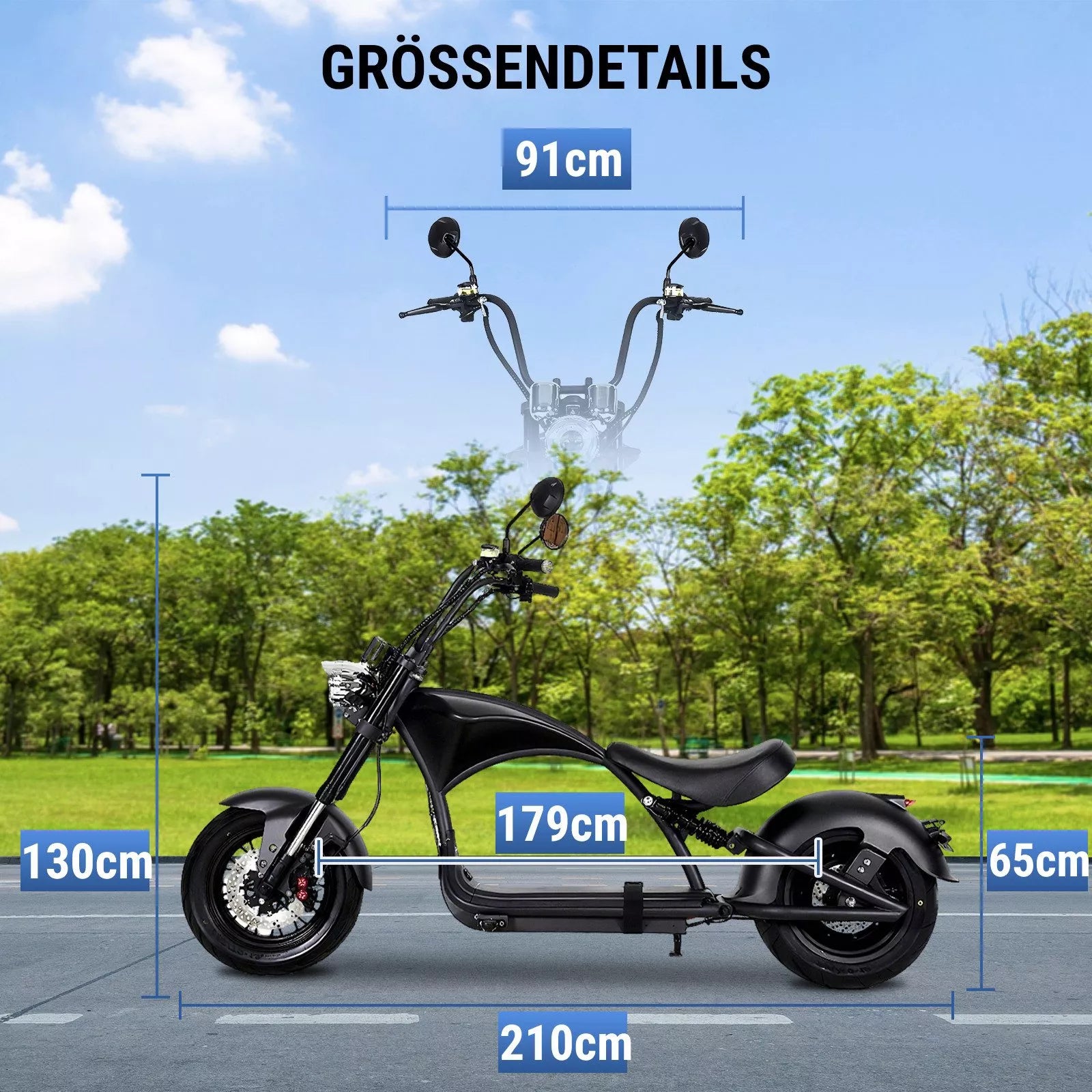 E-Chopper Aero · 45 km/h