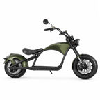 E-Chopper 45 km/h Aero Pro mit Straßenzulassung in militärgruen