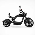 E-Chopper 6.0 Premium in schwarz mit Straßenzulassung 45 km/h Seitenansicht