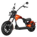 E-Chopper 45 km/h Aero Pro in blitzorange straßenzulassung 