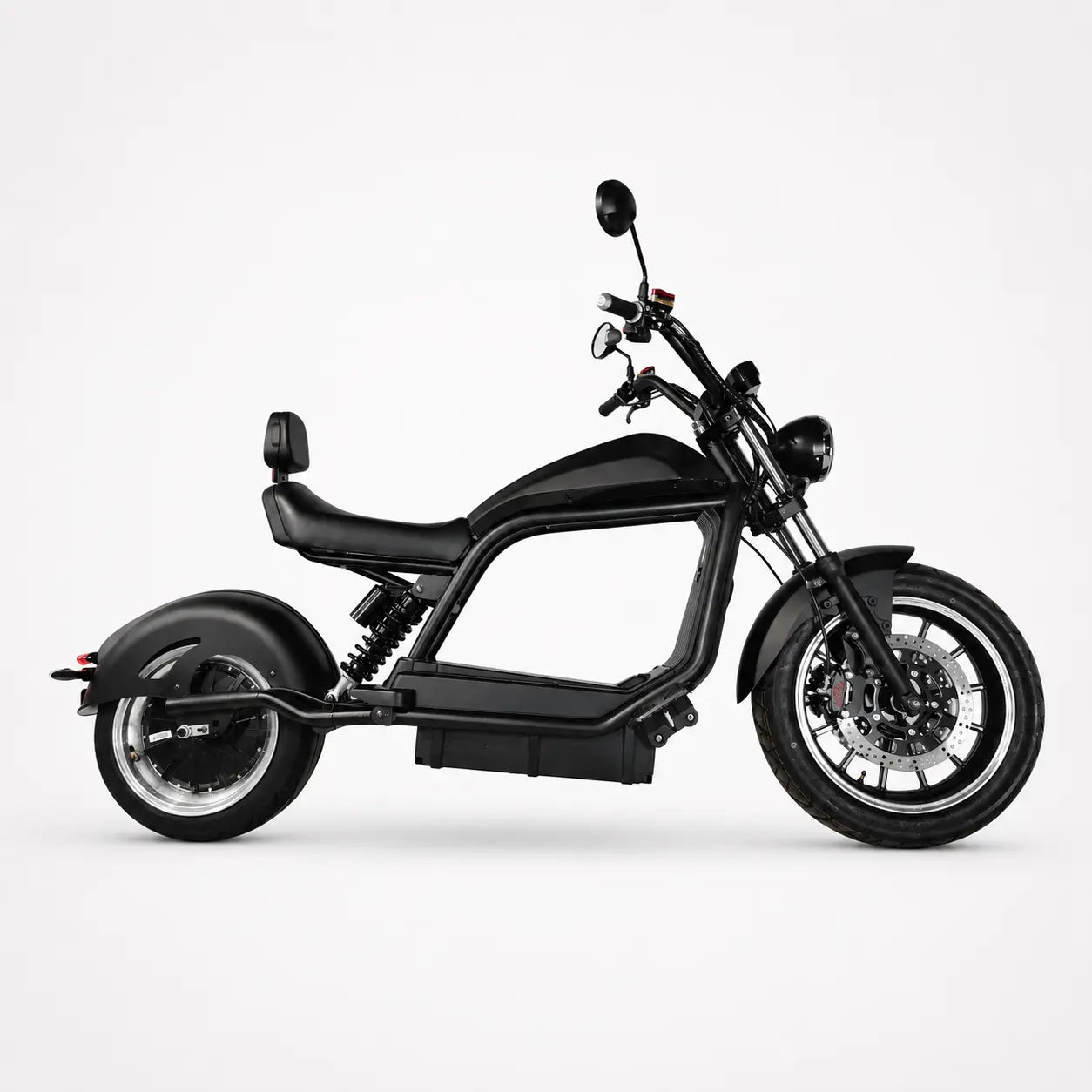 E-Chopper HL 6.0 Premium 45 km/h schwarz mit Straßenzulassung