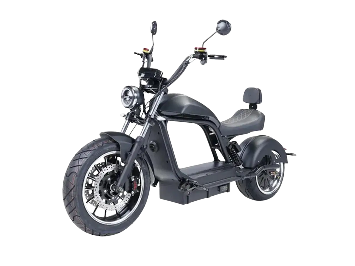 E-Chopper HL 6.0 Premium 45 km/h schwarz mit Straßenzulassung