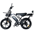 E-Fatbike 25 km/h V6 Max mit 20 Zoll Reifen Seitenansicht