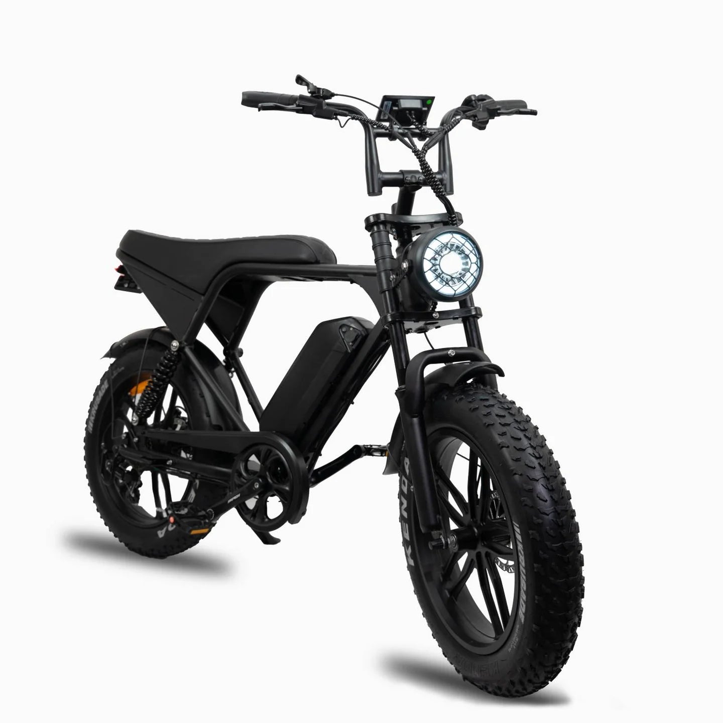 E-Fatbike V6 E-Chopper E-Bike mit 20" Zoll Reifen