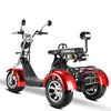 E-Trike 45 km/h 2000W rot - E-Streetbikes