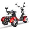 E-Trike 45 km/h 2000W rot - E-Streetbikes