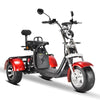 E-Trike 45 km/h 2000W rot - E-Streetbikes