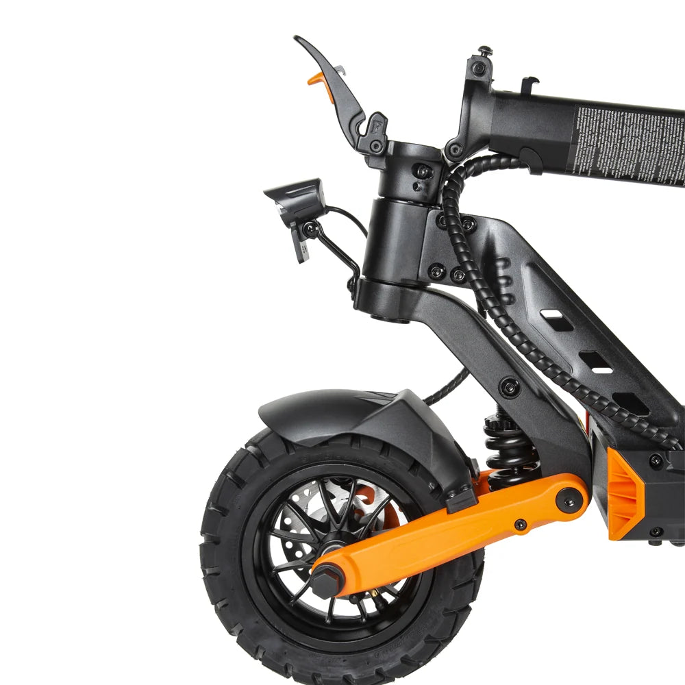 KuKirin G2 Pro ABE E-Scooter Vorderrad mit Federung und Scheibenbremse