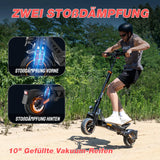 rcb d5 pro zwei stossdämpfer mit 10 zoll reifen