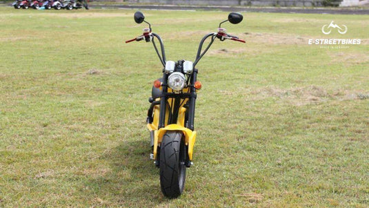 e-Chopper gelb 45km/h - E-Streetbikes
